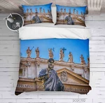3D Vatican St. Peter's Cathedral Quilt Cover Bedding Sets Pillowcases Queen. Fixed Price $61.69.