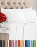 Full 6 Piece Sheet Set Comfy Breathable & Cooling Ultra Soft Hotel Luxury B.... Fixed Price $47.35.