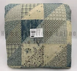 Pottery Barn Ellis Reversible American Patchwork Quilt Blue Full Queen #T1042. Fixed Price $267.48.