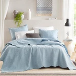 Madison Park Queen Quilt Set Damask Coverlet For Size Bed, Cottage. Fixed Price $116.99.
