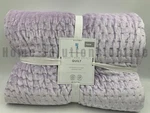 Pottery Barn Kids Velvet Cotton Pick Stitch Quilt Light Lavender Twin #T1079. Fixed Price $167.99.