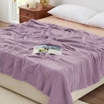 Muslin Blanket 100% Cotton 6 Layer King 108 X 90 Wine Red Cabin. Fixed Price $89.99.