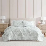 Martha Stewart - King Quilt Set 100 Cotton Reversible Bedding Incredibly. Fixed Price $217.23.