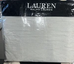 Lauren Ralph Spencer Matelass Coverlet, Full/queen, Grey. Fixed Price $124.99.