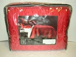 Inc International Concepts Portia King Quilt Bedspread Coverlet 96X110 Red, A+. Fixed Price $120.00.