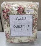 New Greenland Home Fashion Antique Rose Quilt Pillow Sham Set - Multi. Fixed Price $75.99.