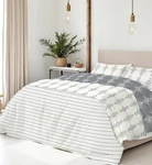 Heritage Threads 4-PIECE King Coverlet Set With Comforter Blue. Fixed Price $129.95.