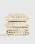 Bnwot Quince Organic Cotton Hand Stitched Quilt Set King Cal Undyed. Fixed Price $153.00.