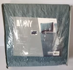 Vcny Home King Size Bed Spread Quit 3 Pc. Set Caroline Blue Sage. Fixed Price $38.00.