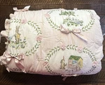 Pottery Barn Kids Riley Sheehey Oxford Stripe Quilt Full/queen New! Read. Fixed Price $230.00.