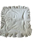 Simply Shabby Chic Ruffled Linen Blend Standard Pillow Sham Oatmeal. Fixed Price $14.99.