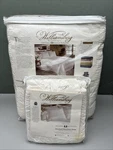Williamsburg & Mary Matelasse Queen Bedspread Sham Ivory. Fixed Price $235.00.
