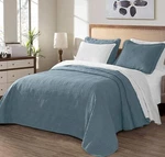 Chezmoi Collection 3PCS Spa Blue Quilt Set Oversized Bedding Coverlet Bedspread. Fixed Price $49.99.