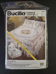Bucilla Floral Garden 90 X Stamped Cross Stitch Quilt Kit #41061. Fixed Price $49.99.