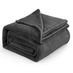 Bedsure Fleece Queen Size Dark Grey - Soft Lightweight P.... Fixed Price $45.81.