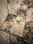 Pottery Barn Bari Tropical Patchwork King Quilt & 2 Shams Hawaiian Rare. Fixed Price $399.20.