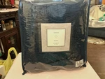 Venice Queen Size Quilt X86 Navy Color New In Pkg. Fixed Price $45.00.