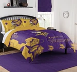 Northwest Nfl Minnesota Vikings Hexagon Comforter & Sham Set. Fixed Price $79.99.