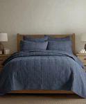 Levtex Cloud Waffle Textured 2-PC. Quilt Set, Twin/twin Xl-navy T4104102. Fixed Price $98.95.