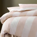 Accessorize Regency Natural Striped Washed Cotton Quilt Cover Set. Fixed Price $78.87.