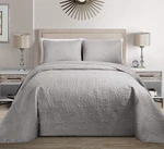 Fancy Collection Embossed Coverlet Bedspread Size Set Solid # Austin (si.... Fixed Price $33.43.