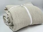New Pottery Barn King Coastal Washed Quilt, Oatmeal. Fixed Price $149.00.