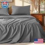 Shilucheng Egyptian Cotton Sheets Set - 1000 Thread Countluxury Bed. Fixed Price $108.17.