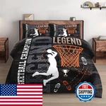 Wecozy King Size Comforter Set 2 Pillowcase Basketball Sport Soft 3 Pcs Bedding. Fixed Price $89.36.