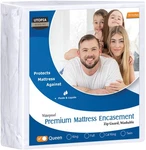 Utopia Bedding Waterproof Box Spring Encasement Queen 120 Gsm, Breathable,. Fixed Price $34.29.