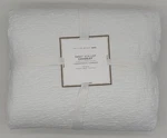 Pottery Barn Teen Sweet Scallop Full / Queen Coverlet White. Fixed Price $109.95.
