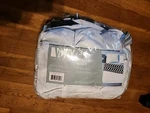 Vcny Home 3 Pc Set Duvet Queen- White. Fixed Price $55.00.