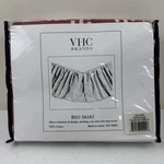 Vhc Brands Paloma Crimson King Bed Skirt. Fixed Price $40.00.