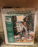 Nwt Vintage American Pacific Country Classics Quilted Patchwork Throw 50" X 60". Fixed Price $64.99.