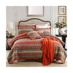 Newlake Striped Classical Cotton Patchwork Bedspread Quilt Sets, Twin Size. Fixed Price $64.17.
