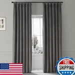 Hpd Half Price Drapes Signature Plush Velvet Blackout Curtains For Bedroom (1 Pa. Fixed Price $108.16.