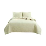 3-PCS 100% Cotton Oversized Bedspread Set Coverlet Quilt Stitching. Fixed Price $49.99.