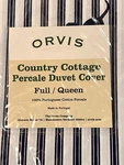 Orvis Country Cottage Percale Duvet Cover Full/queen Nip! Msrp $249 Dogs!. Fixed Price $95.00.