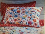 2 Pioneer Woman Fluttering Fancies King Pillow Shams Set Reversible Floral. Fixed Price $34.95.