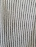 Hearth & Hand Magnolia Organic Cotton Ms Gray Stripe Fitted Flat Sheet Target. Fixed Price $24.00.