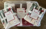 Pottery Barn Kids Holiday Heritage Full Queen Patchwork Quilt Shams Christmas. Fixed Price $349.99.