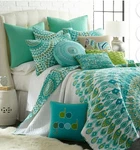 Mudhut Full/queen Monika Quilt Set Teal: Cotton Medallion Pattern, Lightweight,. Fixed Price $49.99.