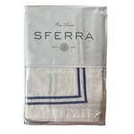 Sferra Grande Hotel 77320 King Fitted Sheet White Cotton Percale Pillow Cover. Fixed Price $170.99.