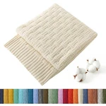 Treely 100% Cotton Knitted Throw Couch Cover BLANKET(50 X 60 Inches, .... Fixed Price $44.80.
