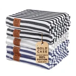 Gold Case Turkish Beach Of 5 100% Cotton Large Bath Towel.... Fixed Price $71.64.