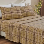 Ivellow Flannel King Size Deep Pocket Set Double Brushed Extra S.... Fixed Price $67.65.