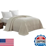 Beatrice Home Fashions Channel Chenille Bedspread Full Ivory Chnbspfuivy. Fixed Price $87.62.