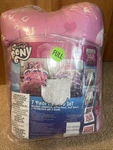 My Little Pony Full Size Bed Comforter & Sheet Pillowcases 7 Piece Set. Fixed Price $50.00.