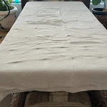 Parachute Organic Cloud Cotton Queen Full Quilt 92" X 96" Natural Ivory. Fixed Price $98.00.