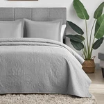 Hansleep Grey Quilt Size - Damask Ultrasonic All Season Bedspread King, .... Fixed Price $47.68.