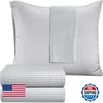 Izod Sateen Silky 4PC Queen Size Bed Sheet Set Deep Pockets Fits Upto 17SMOOTH. Fixed Price $74.89.